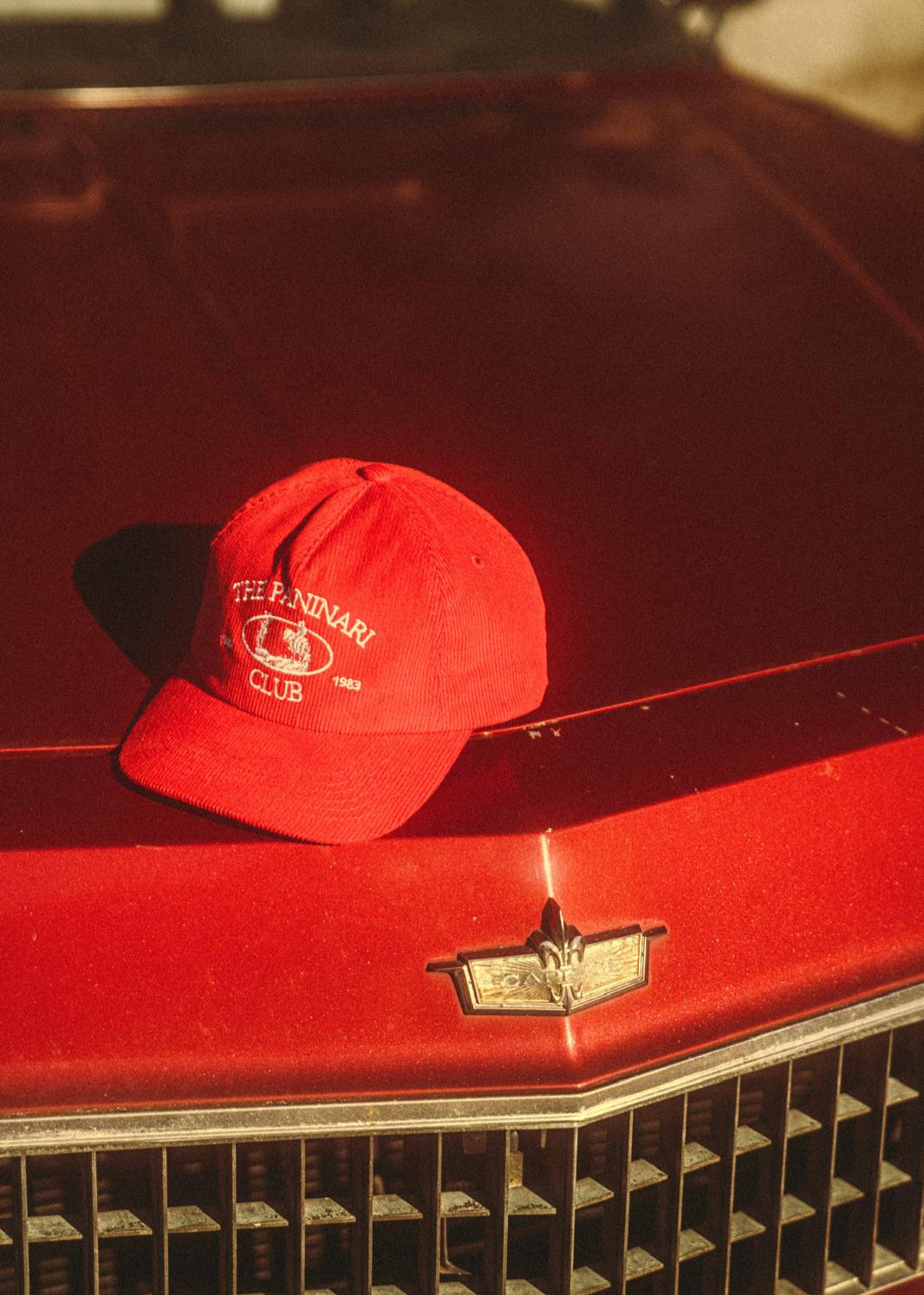 Corduroy wild west cap