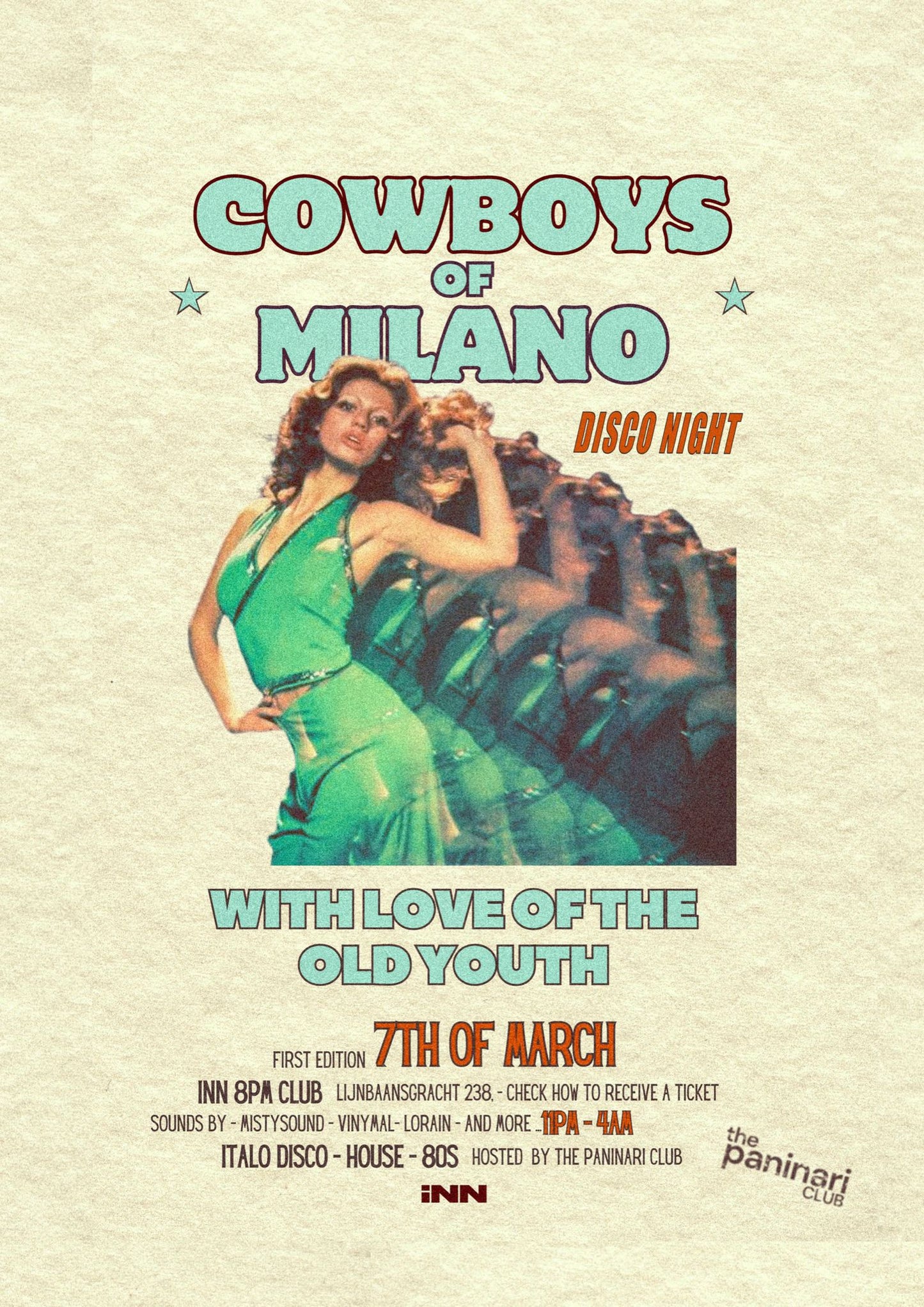 Cowboys of Milano - disco night