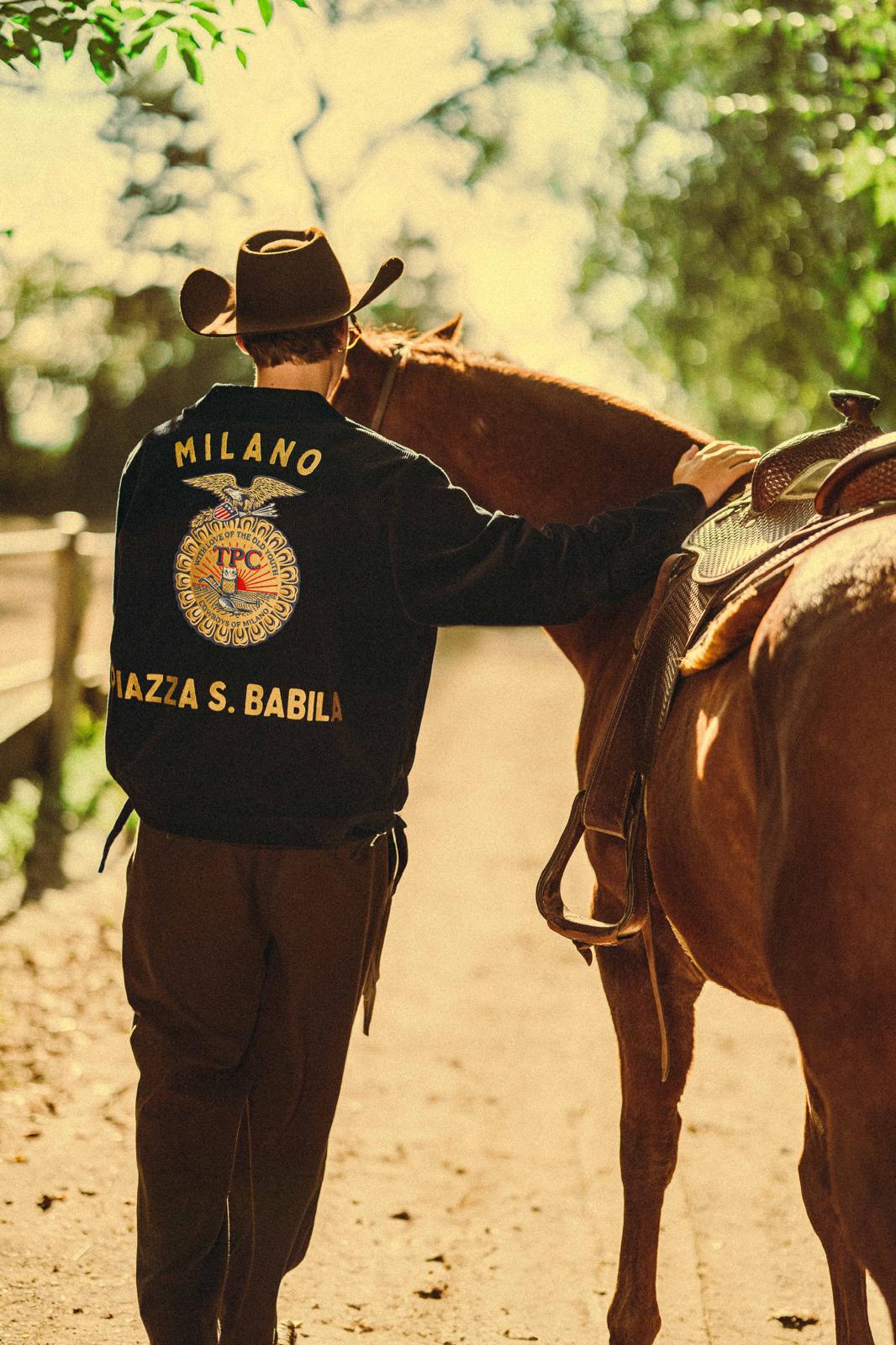 Corduroy western jacket