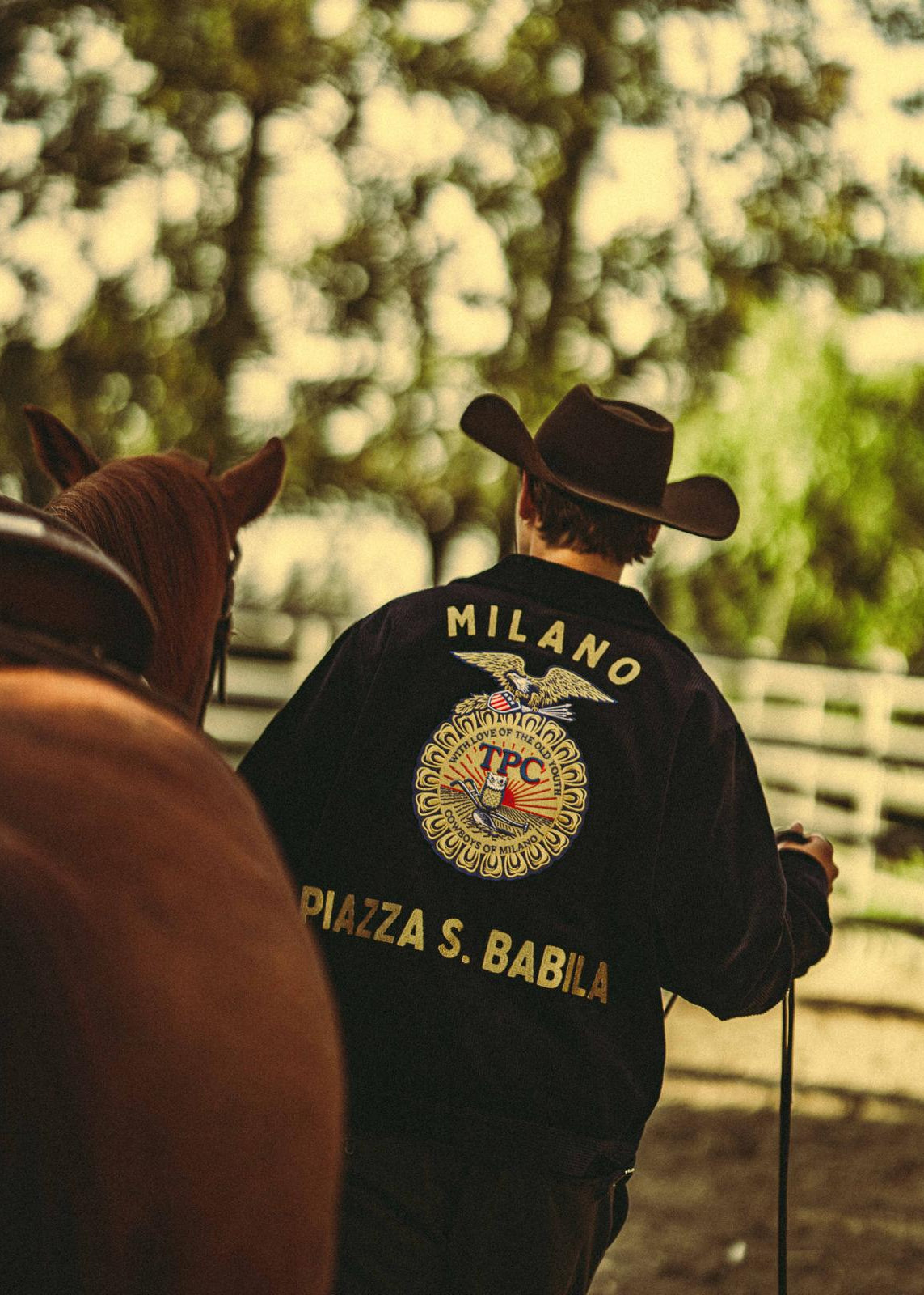 Corduroy western jacket