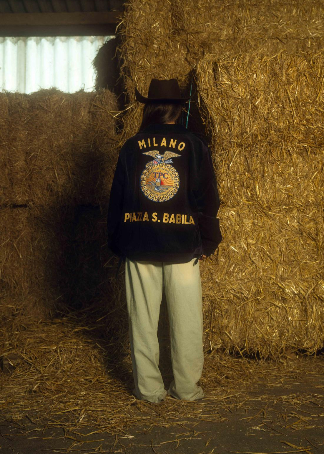 Corduroy western jacket