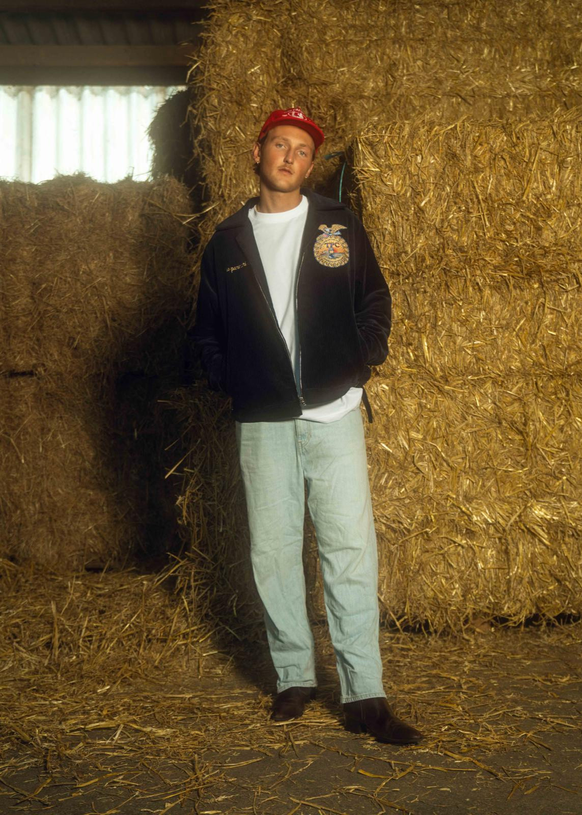 Corduroy western jacket